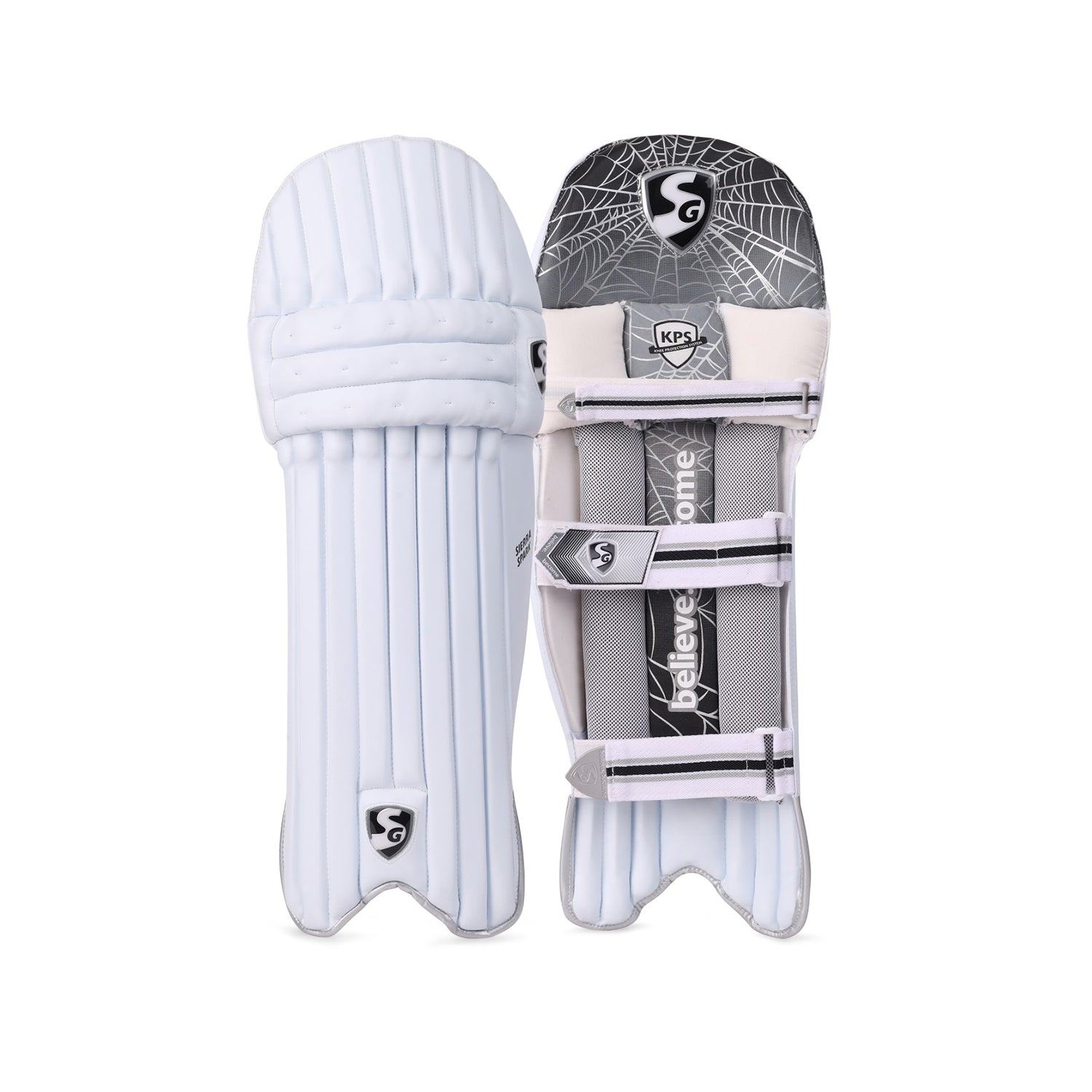 SG Sierra Spark Left Hand Batting Legguard – Lightweight Cricket Pads for LH Batsmen with Strong Protection for Club Matches, Training & Daily Practice - Best Price online Prokicksports.com