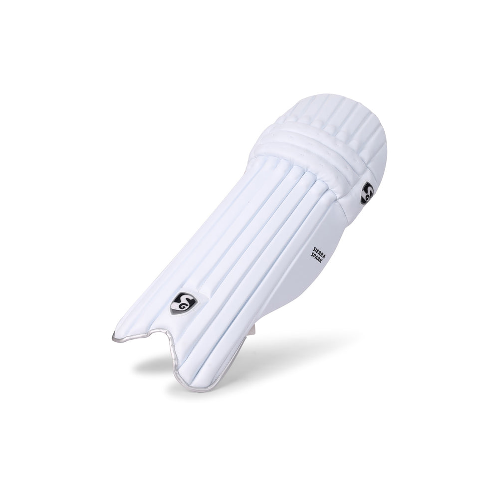 SG Sierra Spark Left Hand Batting Legguard – Lightweight Cricket Pads for LH Batsmen with Strong Protection for Club Matches, Training & Daily Practice - Best Price online Prokicksports.com
