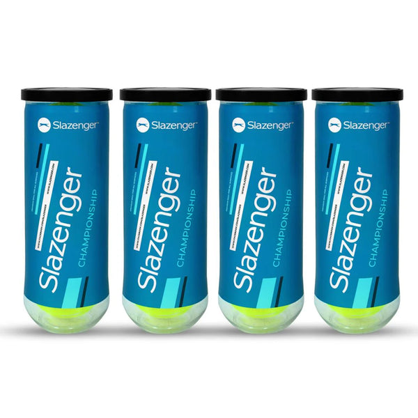 Slazenger Championship All Surface Tennis Balls Dozen (4 Cans)
