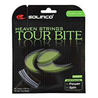 Solinco Tour Bite 16L Tennis String – 12M (1.25MM) Grey | High Spin, Control & Power Co-Polyester String for Advanced Players | Durable Performance - Best Price online Prokicksports.com