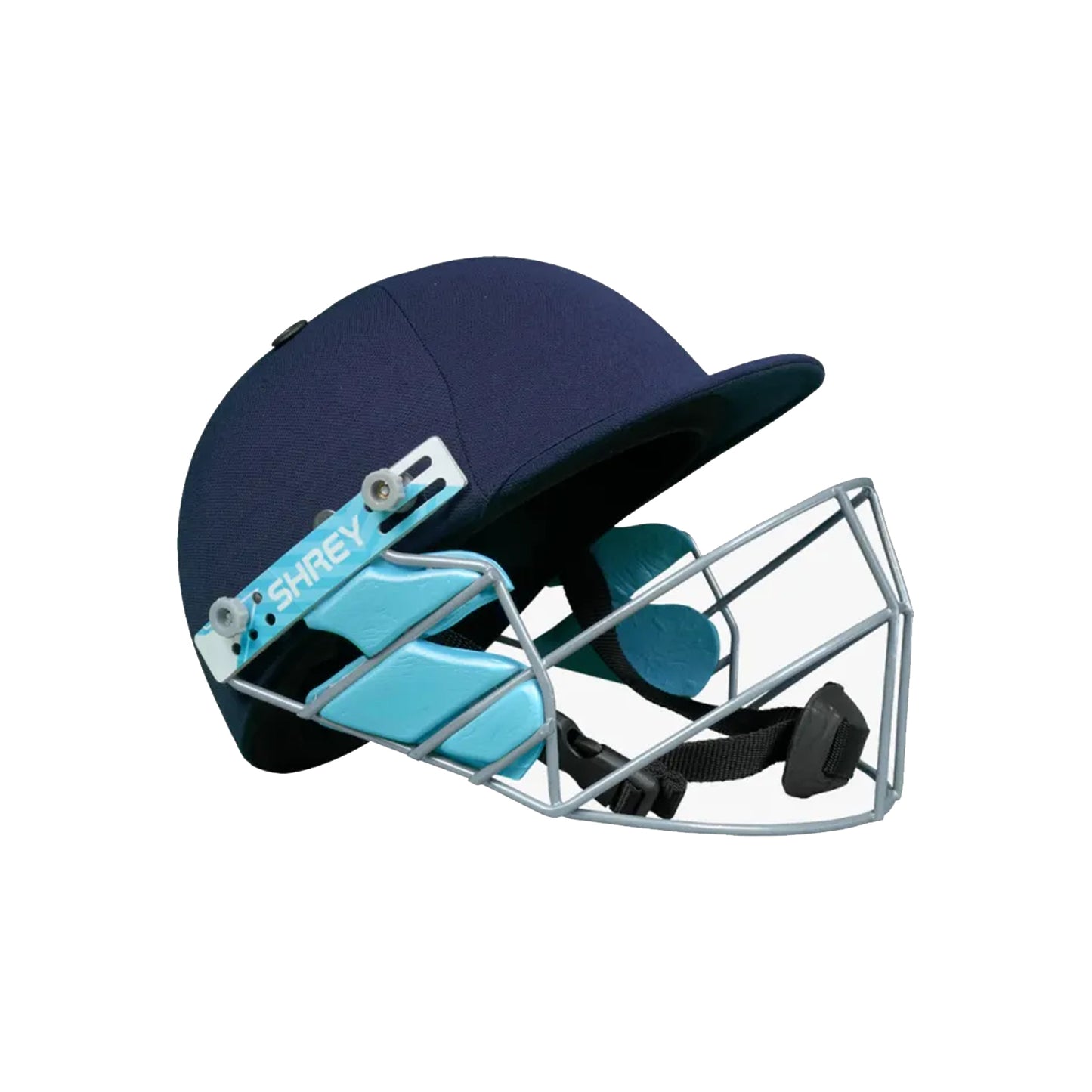 Shrey Star 2.0 Steel Cricket Helmet, Navy - Best Price online Prokicksports.com