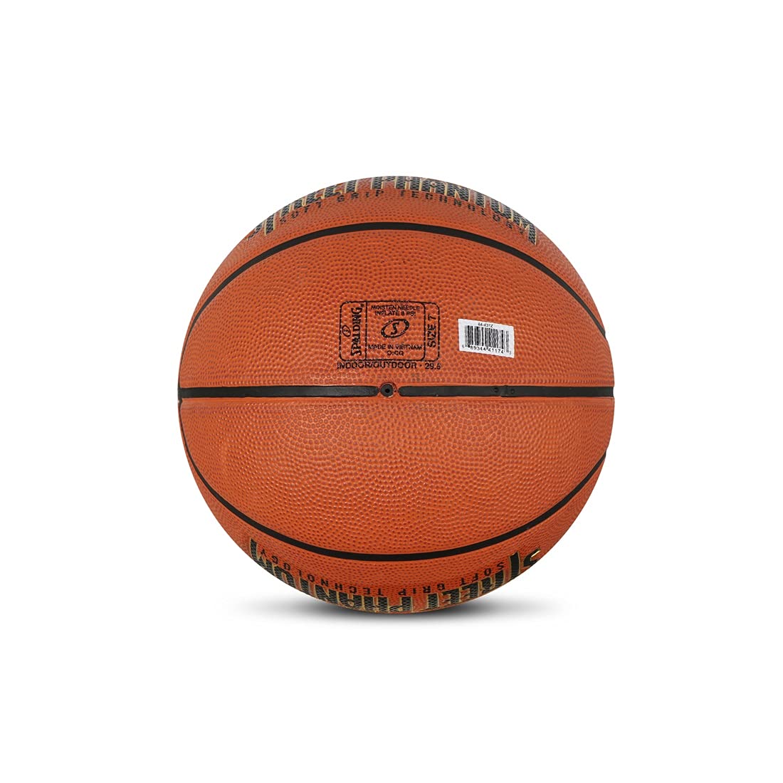 Spalding Street Phantom Rubber Basketball, Size 7 (Orange/Black) - Best Price online Prokicksports.com