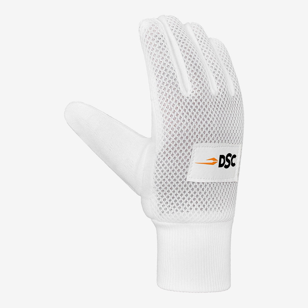 DSC Surge 2.0 Wicket Keeping Inner Gloves | Cotton Palm, Full-Finger Design & Sweat Absorption