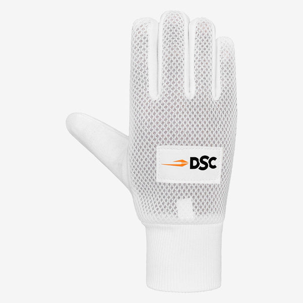 DSC Surge 2.0 Wicket Keeping Inner Gloves | Cotton Palm, Full-Finger Design & Sweat Absorption