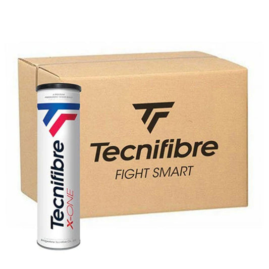 Tecnifibre X-One Tennis Balls Carton (24 Cans) - Best Price online Prokicksports.com