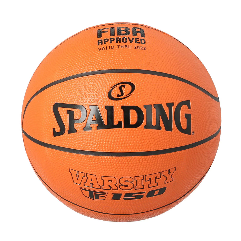 Spalding Varsity FIBA TF-150 Rubber Basketball, Size 7 (Brick)