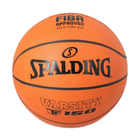 Spalding Varsity FIBA TF-150 Rubber Basketball, Size 7 (Brick) - Best Price online Prokicksports.com
