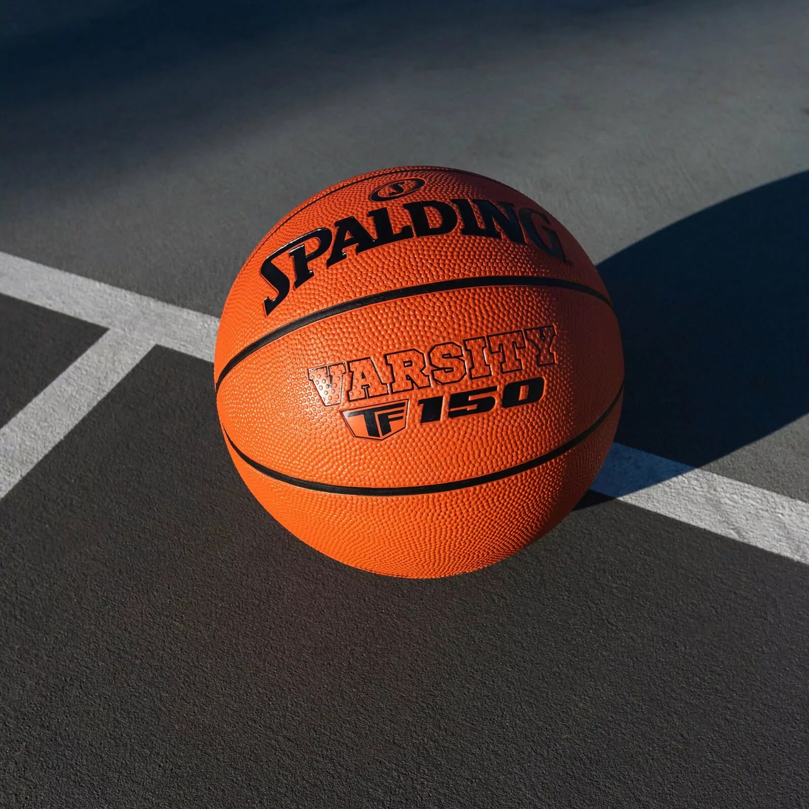 Spalding Varsity FIBA TF-150 Rubber Basketball, Size 7 (Brick) - Best Price online Prokicksports.com