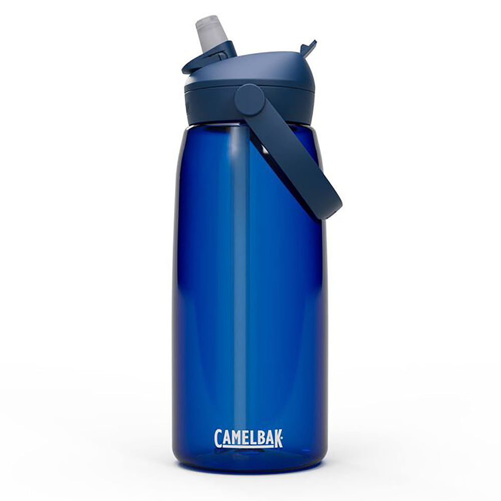 CamelBak Thrive Flip Straw Water Bottle – Leak-Proof Tritan Reusable Bottle with Carry Handle, 1L