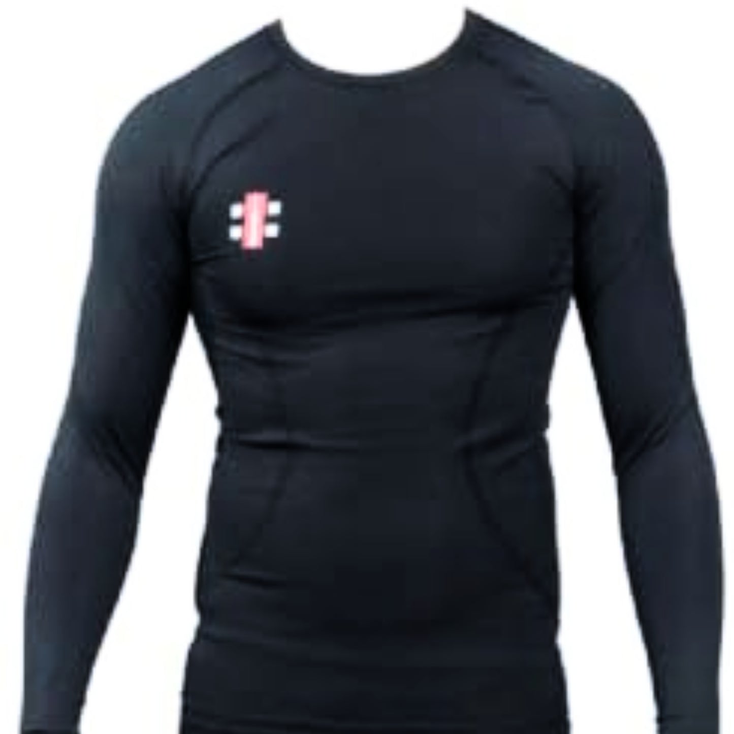 Gray Nicolls GN6 Velocity Compression Full Sleeves Top – Black | Performance Compression Top with Moisture-Wicking Fabric - Best Price online Prokicksports.com