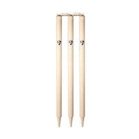 SG Tournament Full-Size Cricket Stumps Set- 6 Durable Wooden Stumps with 4 Bails for Professional & Tournament Cricket - Best Price online Prokicksports.com