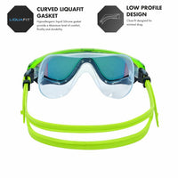 TYR Torrent Mirrored Mask Swimming Goggles, Rainbow/Black - Best Price online Prokicksports.com