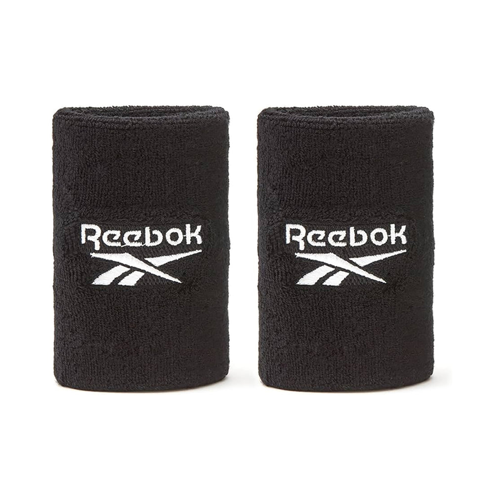 Reebok Sports Wristband, Long - Black - Best Price online Prokicksports.com