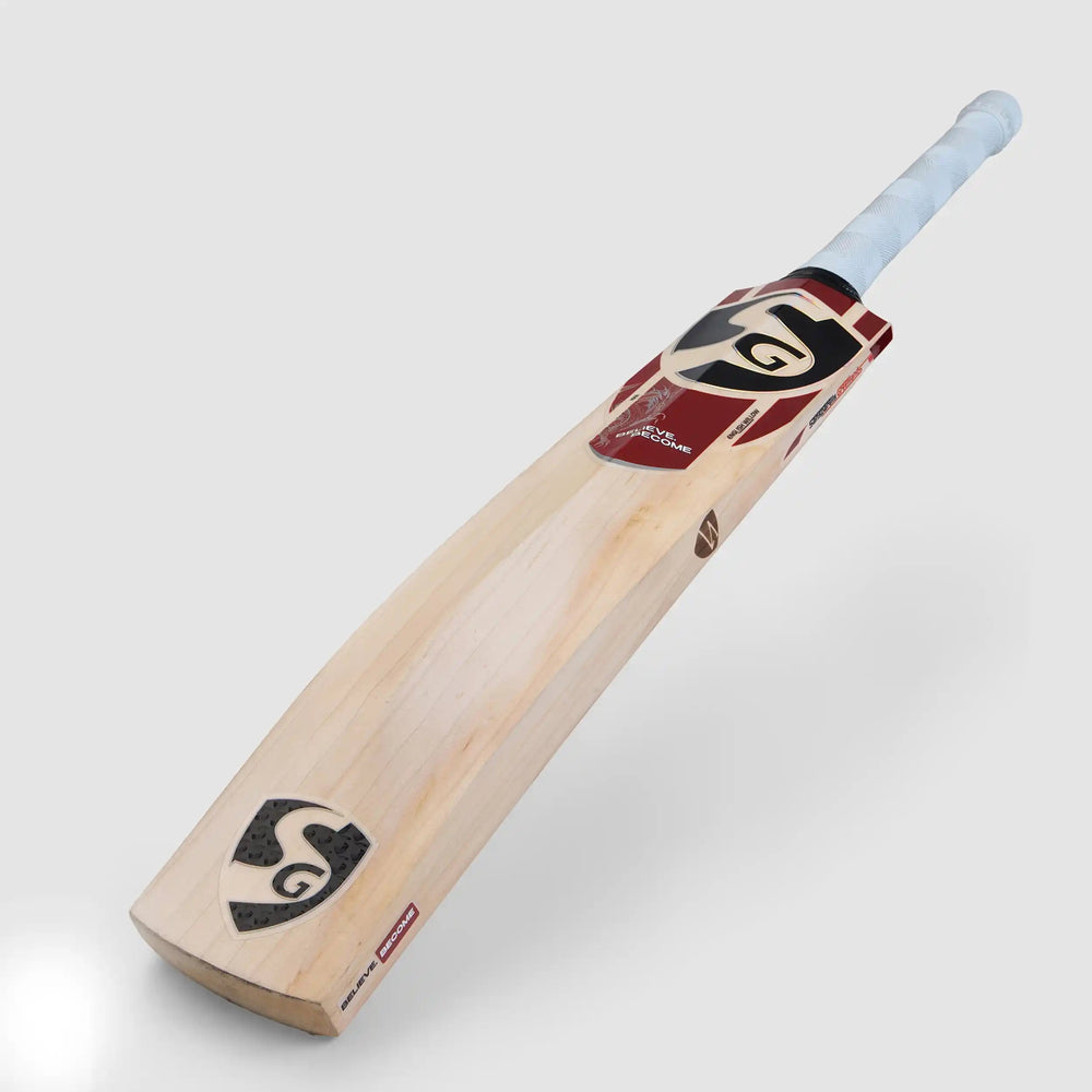 SG KLR Class English Willow Cricket Bat - SH | Y2 Grade Willow, Mid-Low Profile & Massive Sweet Spot