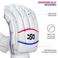 DSC Intense Speed Right-Hand Men’s Leather Cricket Batting Gloves – High Protection & Superior Grip(White/Red/Blue) - Best Price online Prokicksports.com