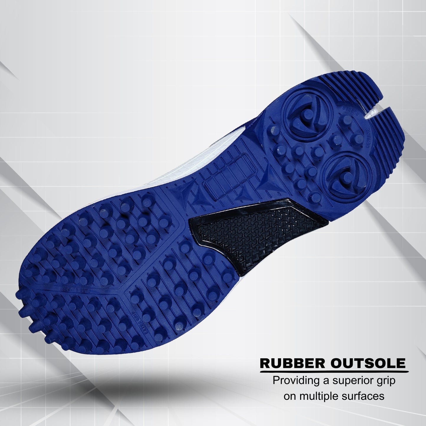 Prokick Strikers Genuine Rubber Spike Cricket Shoes - Best Price online Prokicksports.com