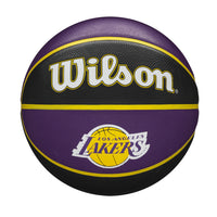 Wilson NBA Team Tribute Basketball LA Lakers, Size 7 (Black/Purple) - Best Price online Prokicksports.com
