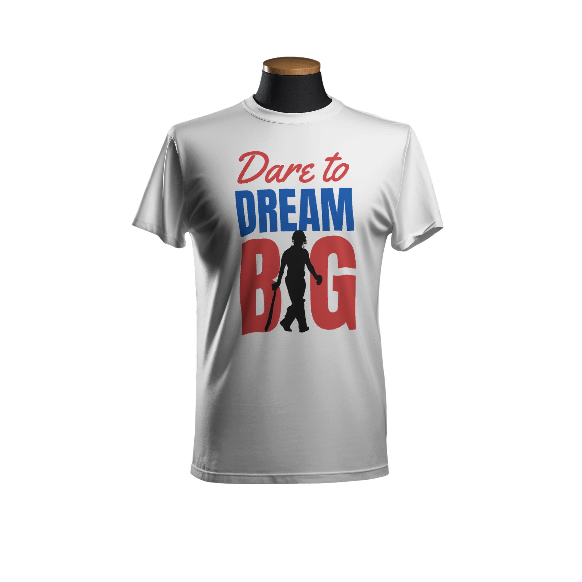 Prokick Printed Round Neck T-Shirt for Men and Women - Dare to Dream Big - Best Price online Prokicksports.com