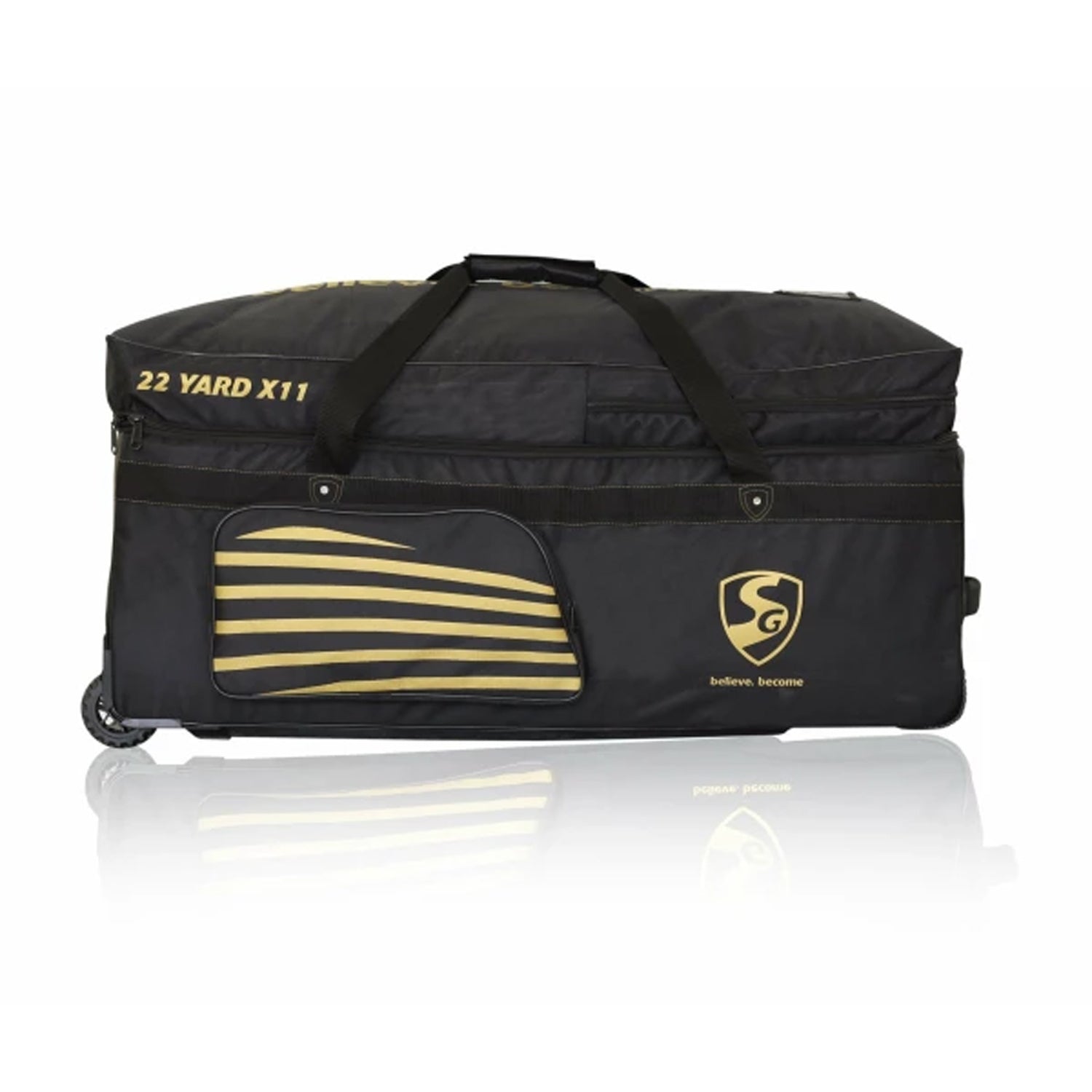 SG 22 Yard X11 Wheelie Cricket Kitbag - Best Price online Prokicksports.com