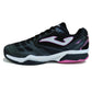 Joma T Set Lady 2201 All Court Tennis Shoe, Black Fuchsia - Best Price online Prokicksports.com
