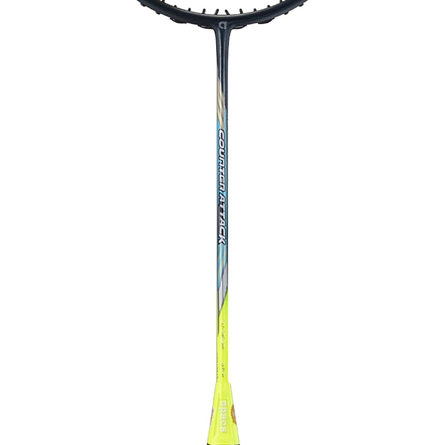 Apacs Counter Attack Badminton Unstrung Racket – Ultra-Lightweight 7U Graphite Racket with Matte Finish, Fast Swing Speed & Control for Intermediate Players - Best Price online Prokicksports.com