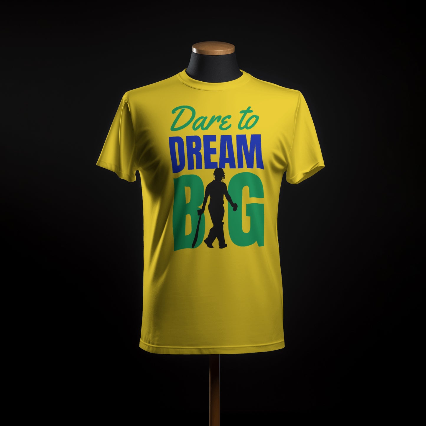 Prokick Printed Round Neck T-Shirt for Men and Women - Dare to Dream Big - Best Price online Prokicksports.com