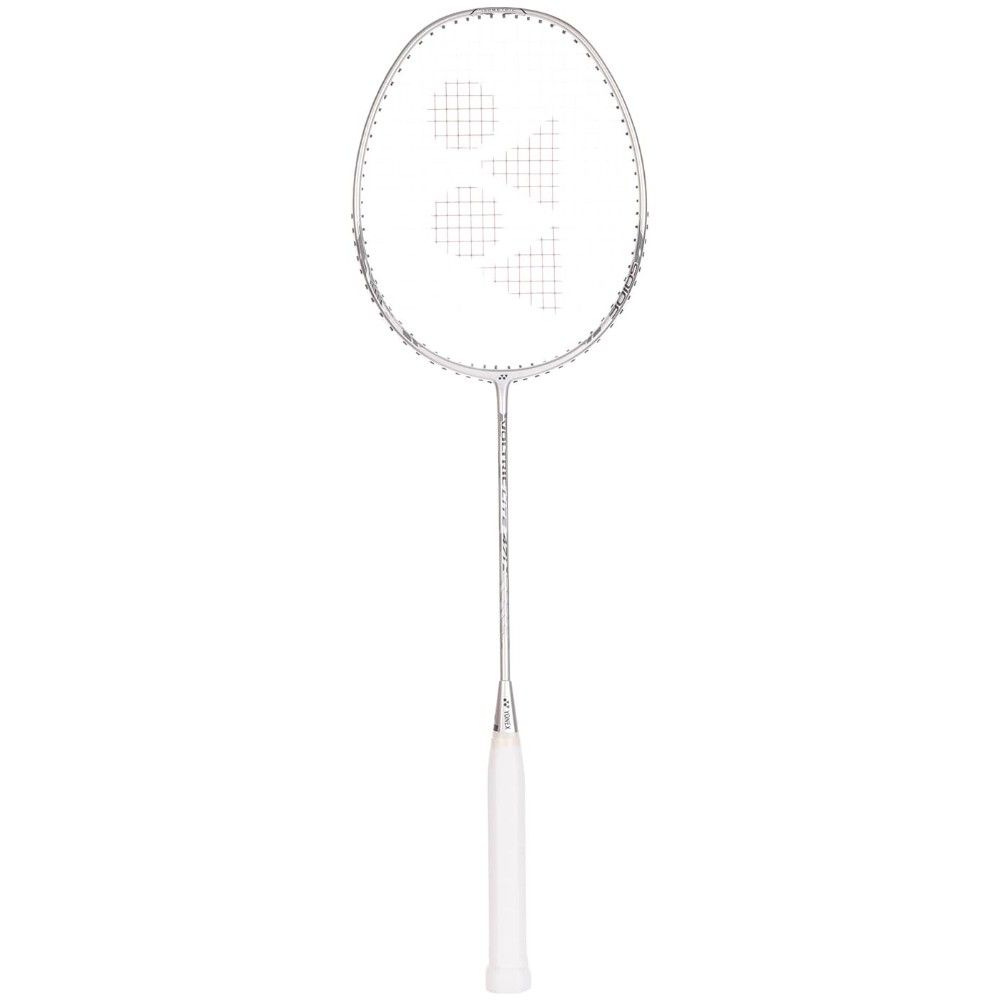 Yonex Voltric Lite 47i Badminton Racquet | Silver Grey, 5U Lightweight, Tri-Voltage System, Head-Heavy Power, Attacking Play, Full Cover