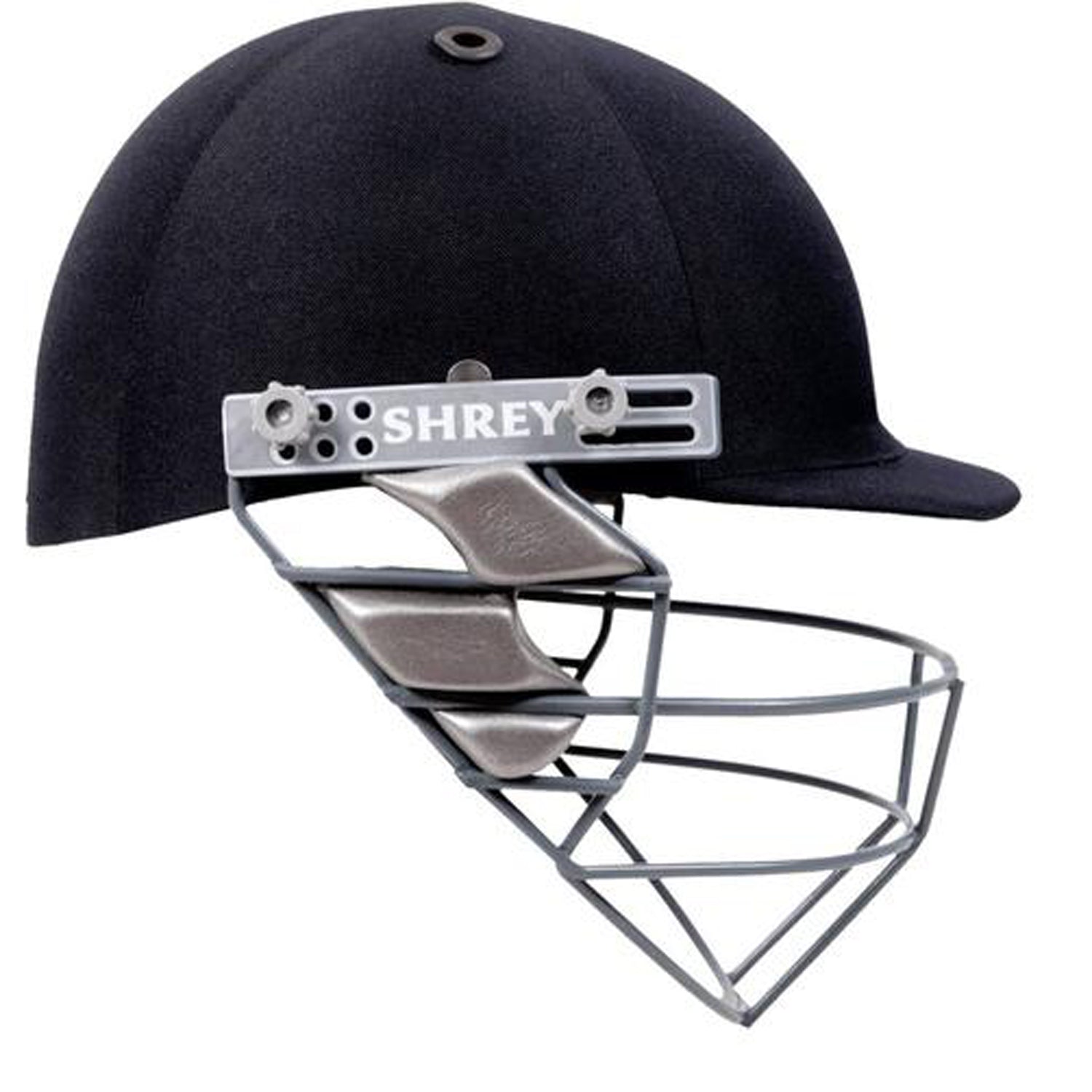 Shrey Junior Mild Steel Visor Cricket Helmet (Navy Blue) - 51 to 54 Cms - Best Price online Prokicksports.com