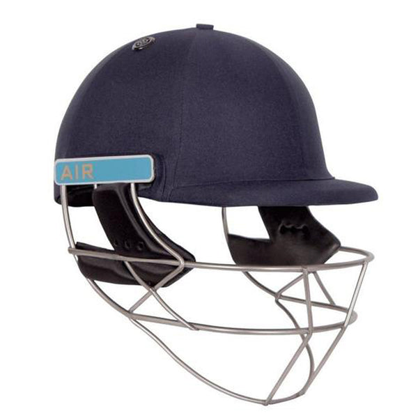 Shrey Master Class Air Titanium Visor Cricket Helmet, Men's (Navy Blue)