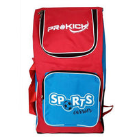 Prokick Sports Carrier Multi Utility Sports Bag - Ideal for kids (Red/Sky Blue) - Best Price online Prokicksports.com