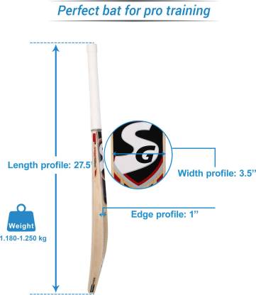 SG Cobra Xtreme English Willow Cricket Bat - Best Price online Prokicksports.com