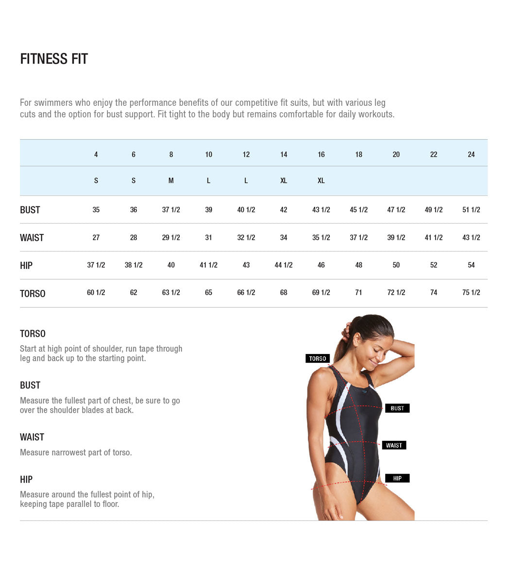 Speedo elite 2 sales size chart