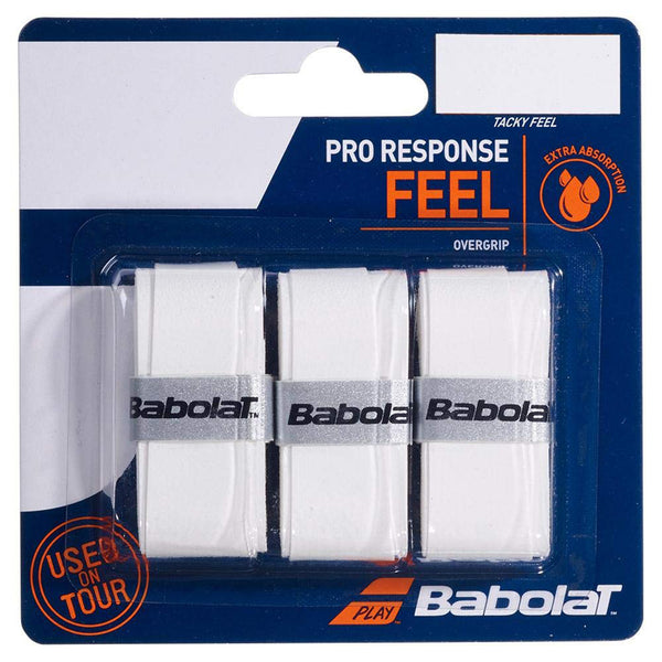Babolat Pro Response Over Grips (3 Pcs) , White