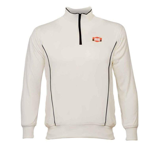 SS Professional Full Sleeve Sweat Shirt ,White - Best Price online Prokicksports.com