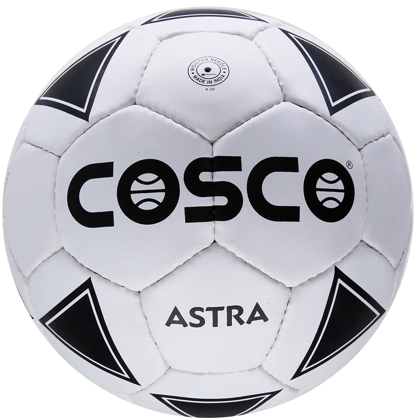 Cosco Astra Football , White/Black - Size 5 - Best Price online Prokicksports.com