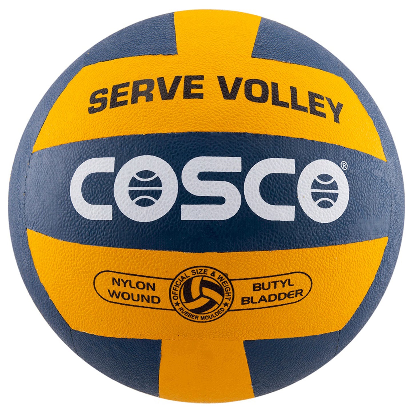 Cosco Serve Volleyball , Yellow/Blue - Size 4 - Best Price online Prokicksports.com