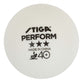 Stiga 32187 Perform 40+Table Tennis Ball Pack of 3 - White - Best Price online Prokicksports.com