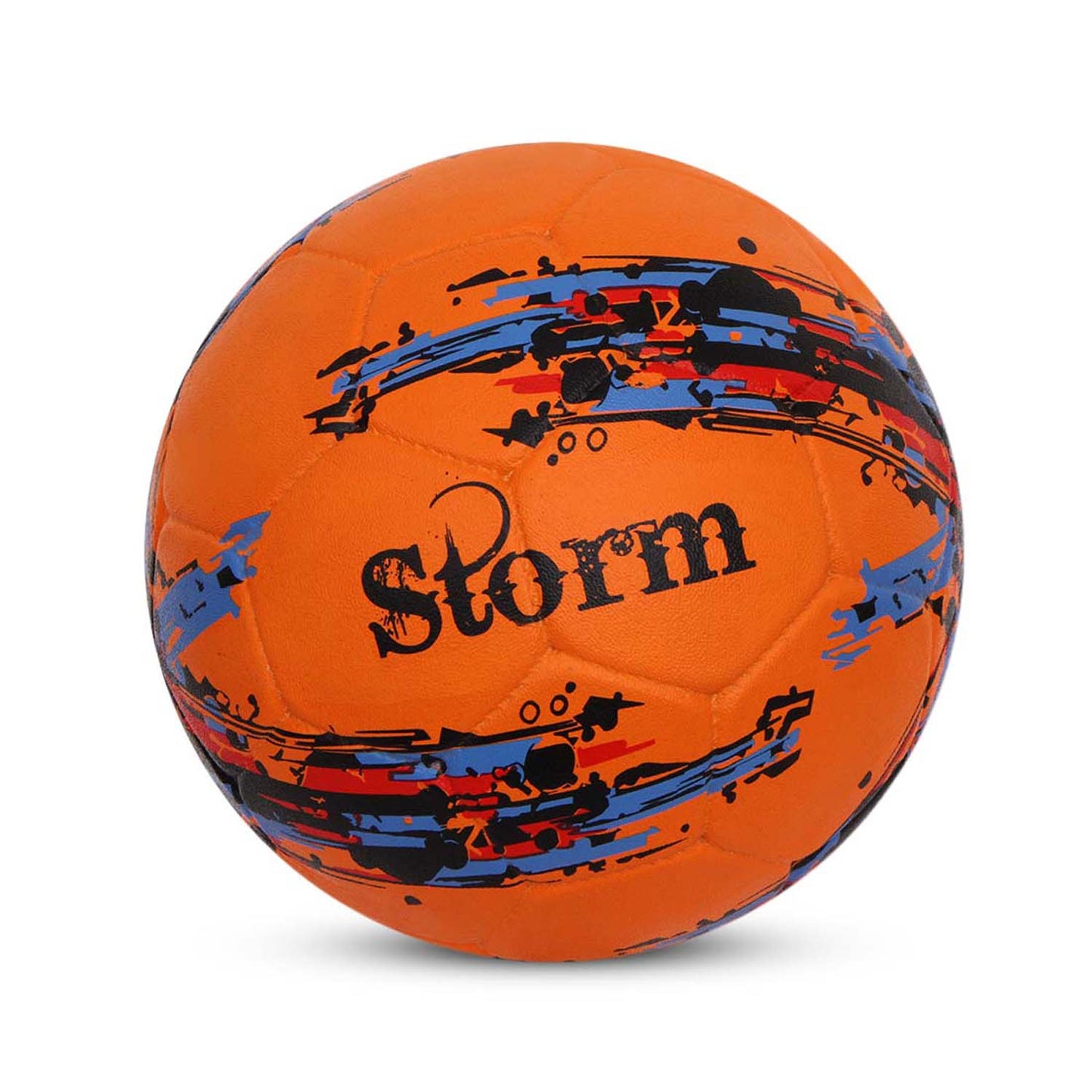 Nivia Storm Rubber Moulded Football, Orange - Size 5 - Best Price online Prokicksports.com