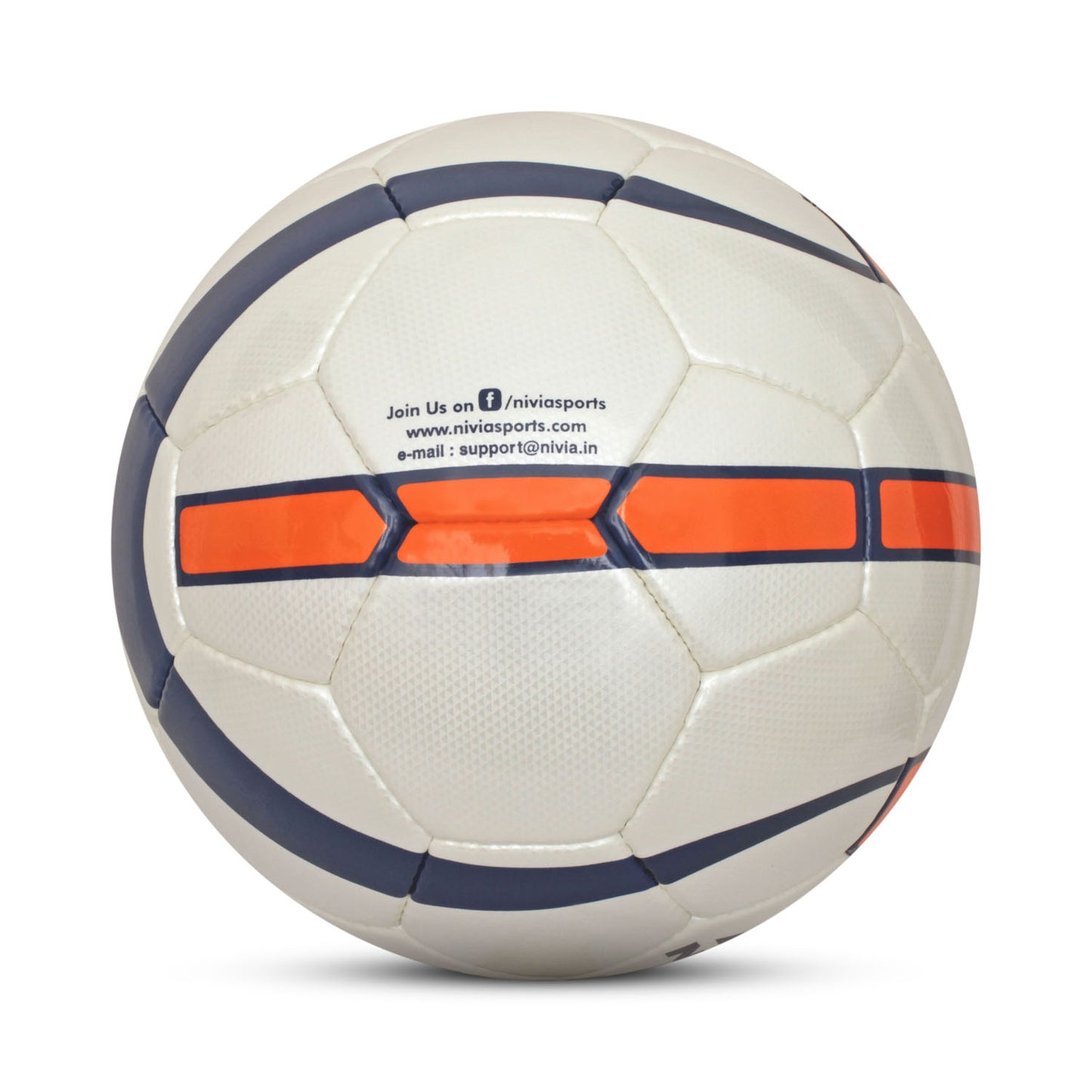 Nivia Simbolo Football, White - Size 5 - Best Price online Prokicksports.com