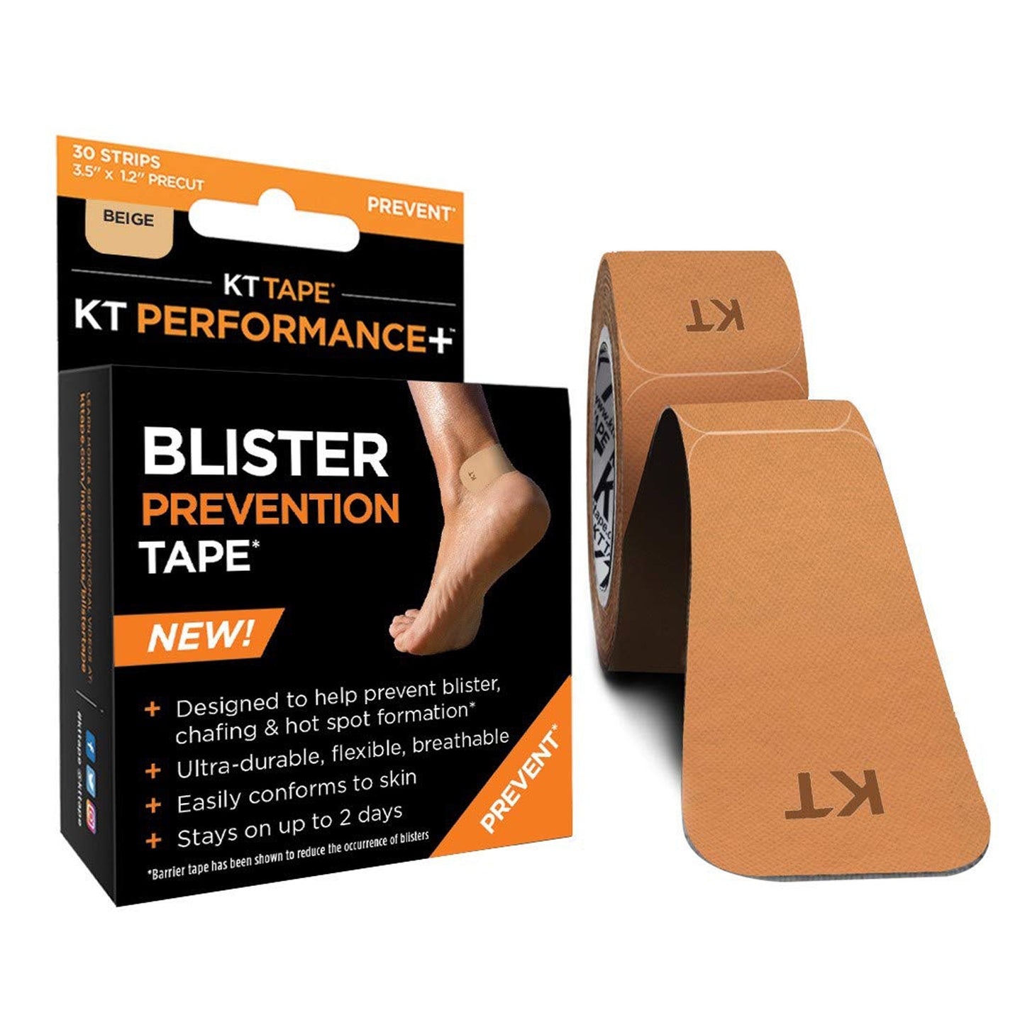 Li-Ning KT Tape Blister Supporter 30 Strips (9 cm X 3 cm) - Beige - Best Price online Prokicksports.com
