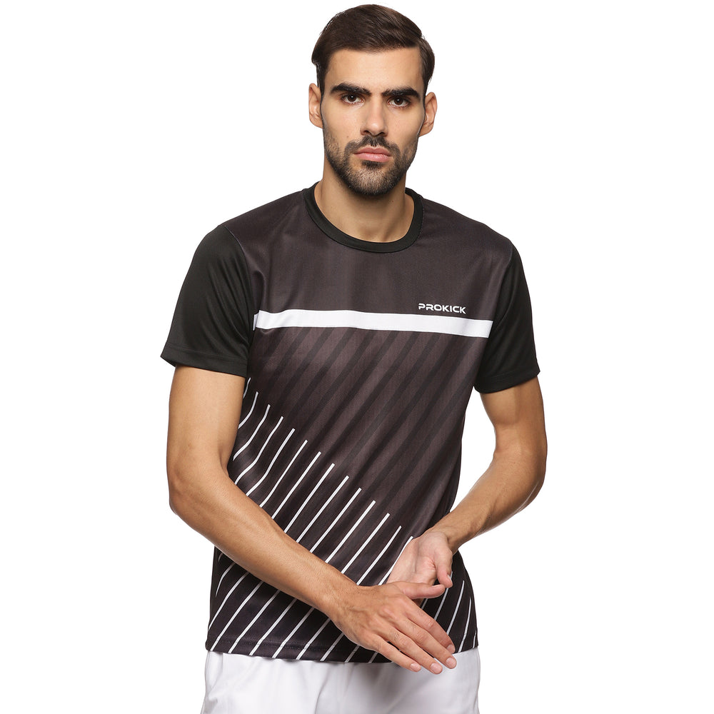 Prokick Regular Fit Round Neck Half Sleeves Tshirt for Men