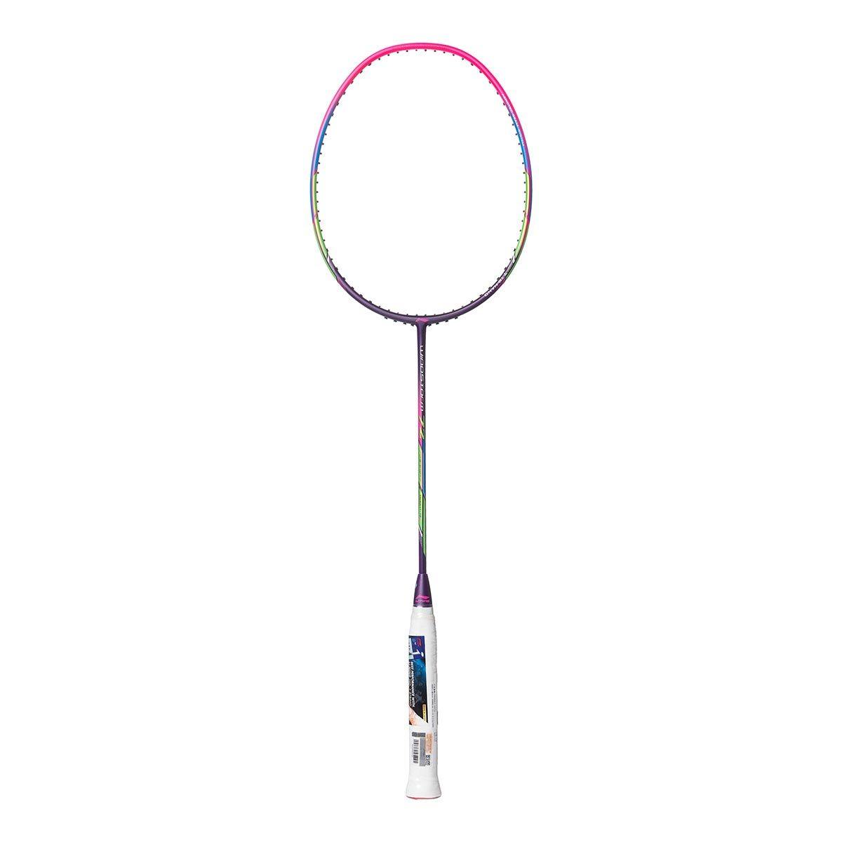 Li-Ning Windstorm 72 Unstrung Professional Badminton Racquet - Purple/Pink - Best Price online Prokicksports.com
