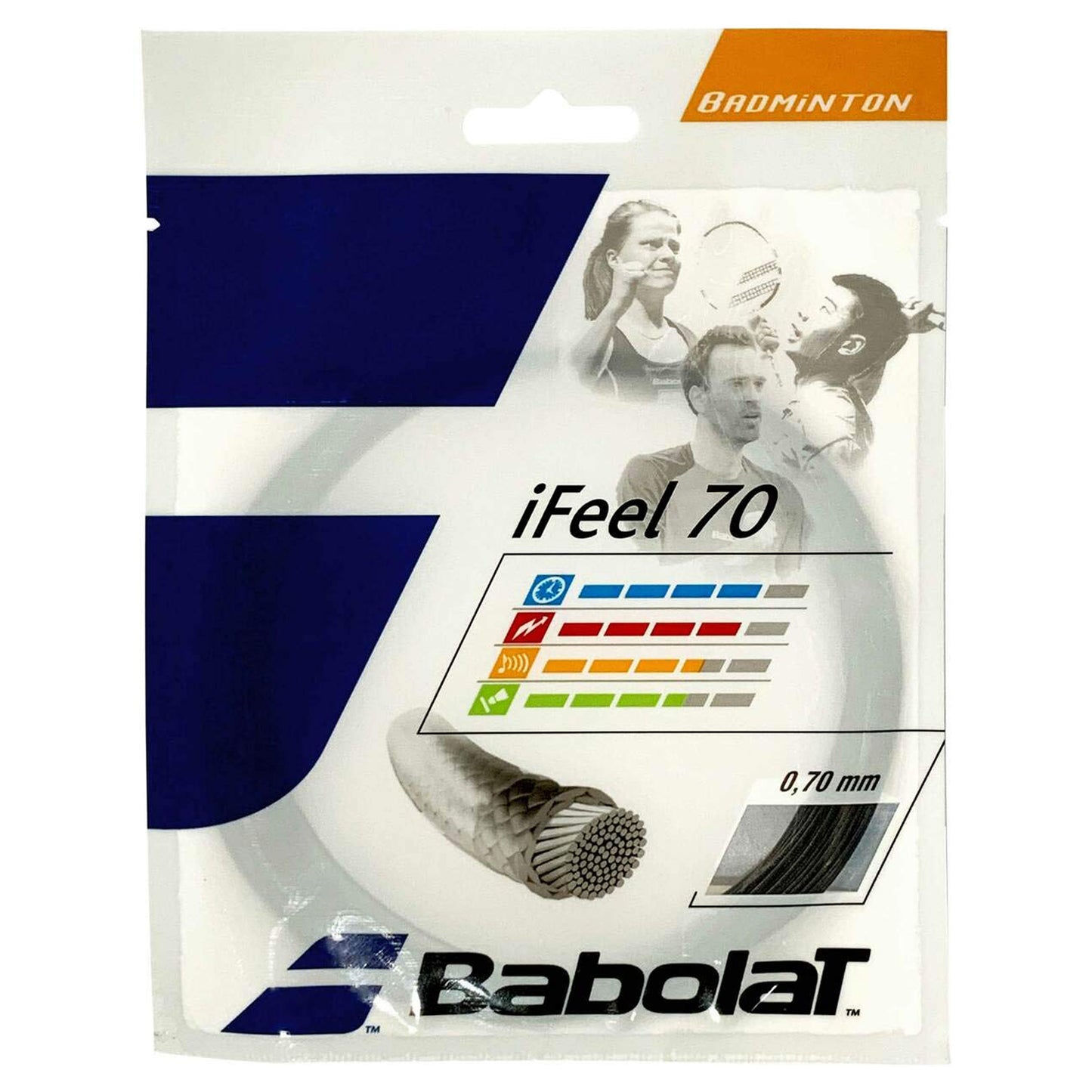 Babolat iFeel 70 Badminton String - Best Price online Prokicksports.com
