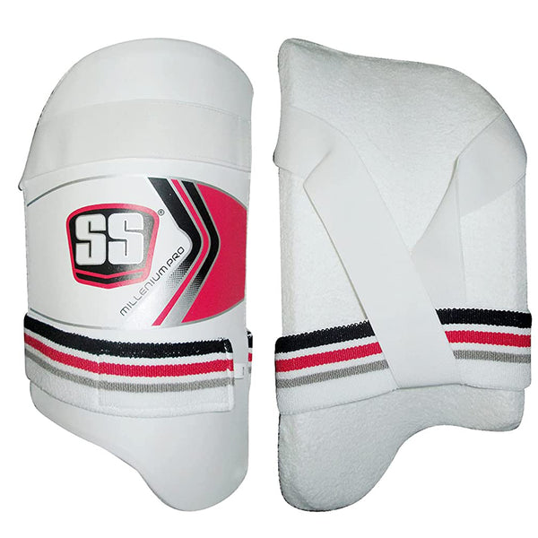 SS Millenium Pro RH Thigh Guard ,White
