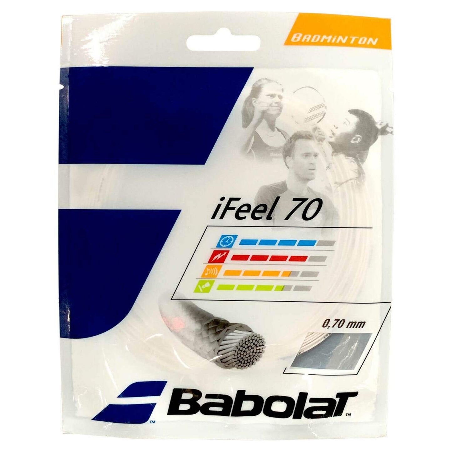 Babolat iFeel 70 Badminton String - Best Price online Prokicksports.com