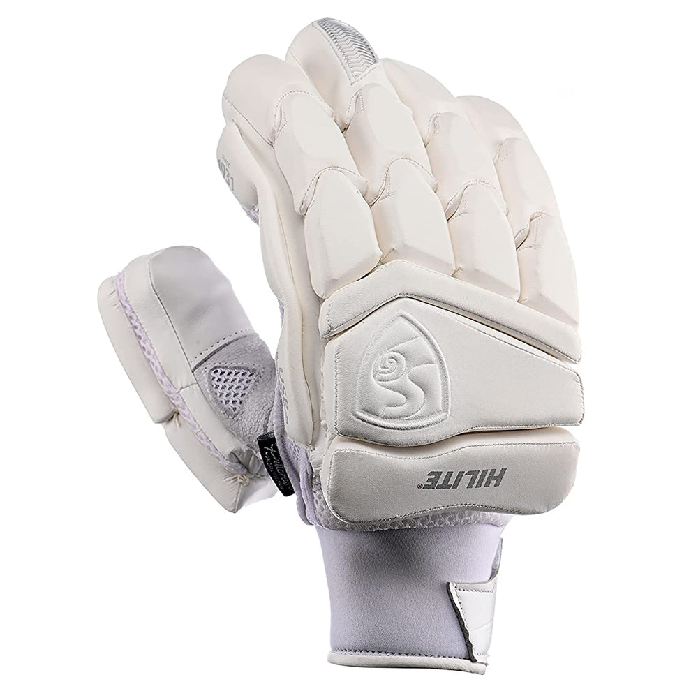 SG Hilite White Batting Gloves - Right Hand - Best Price online Prokicksports.com