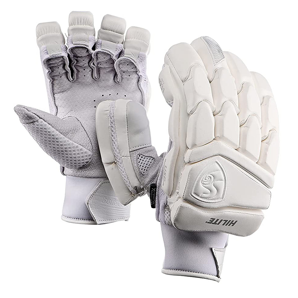 SG Hilite White Batting Gloves - Right Hand - Best Price online Prokicksports.com