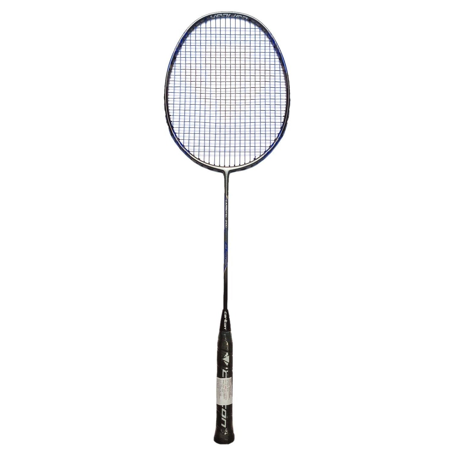 Carlton Carbotec 2100 High Flex Strung Badminton Racquet - Grey - Best Price online Prokicksports.com