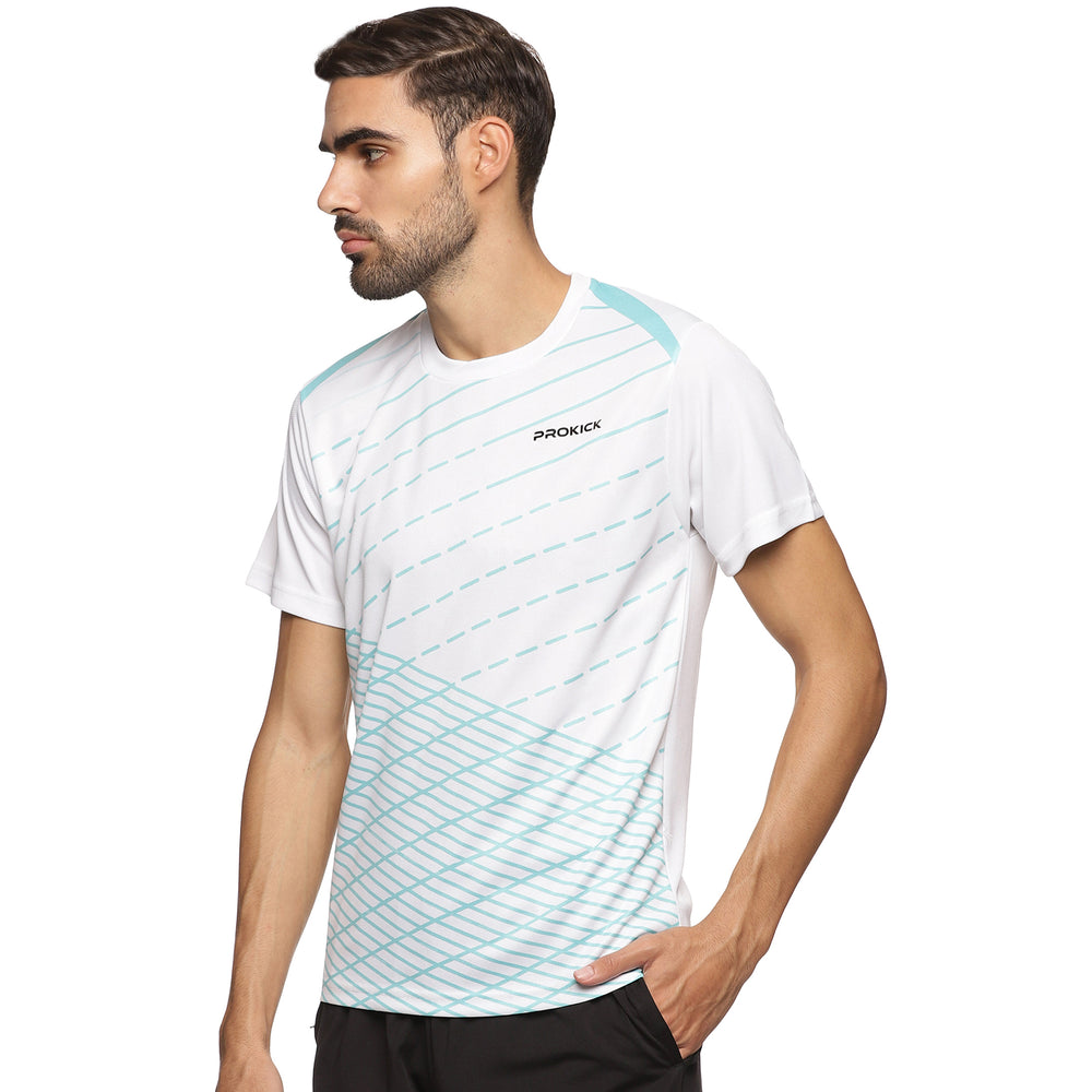 Prokick Regular Fit Round Neck Half Sleeves Tshirt for Men - Best Price online Prokicksports.com