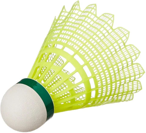 Yonex Mavis 2000 Green Cap Nylon Shuttlecock (Yellow) - 10 Cans